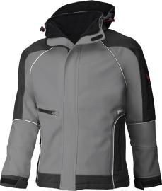 Softshelljacke Walter, grau-schwarz, Gr.L Produktbild