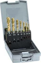 Maschinengewindebohrer- Set DIN371/376 HSSE TiN Form C M3-M12 GÜHRING Produktbild