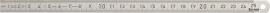 FORUM Stahlmaßstab, 1/2 mm-Teilung Oberkante, biegsam, Produktbild