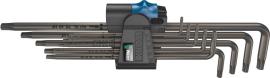WERA Winkelschraubendrehersatzlang Haltefunktion TX T8-T40 9-teilig im Halter Produktbild