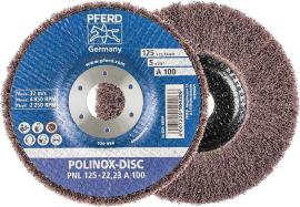 PFERD TOOLS POLINOX Vlies-Schleifdisc PNL Ø 125 mm Bohrung-Ø 22,23 mm A280 für Feinschliff und Finish Produktbild