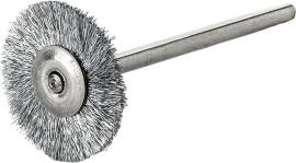 Miniatur-Rundbürste, V2A, gewellt Produktbild