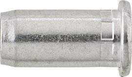GESIPA Blindnietmutter PolyGrip Flachrundkopf M6x9x18mm Aluminium Produktbild