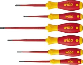 WIHA Schraubendrehersatz 3201 ZK6 Schlitz/PZ 6-teilig Produktbild