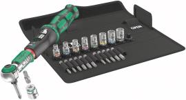 WERA Drehmomentschlüssel-Garn-itur Safe-Torque für 1/4-"-Bits 2-12Nm 23-teilig Produktbild