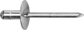 GOEBEL Mehrbereichs-Blindniete Großkopf K12 4,0x10mm Aluminium/Stahl Produktbild