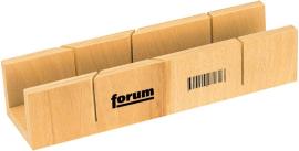 FORUM Gehrungsschneidlade400mm aus Kunststoff für Winkelschnitte 45°/90° Produktbild