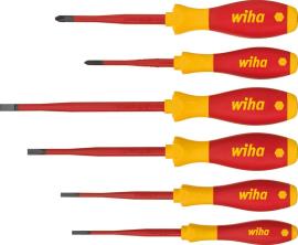 WIHA Schraubendrehersatz slimFIX VDE 6-teilig Produktbild