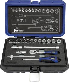 Steckschlüssel-Grt. 1/4" 19tlg. FORUM Produktbild