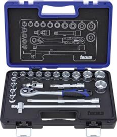 Steckschlüssel-Grt. 1/2" 20tlg. FORUM Produktbild