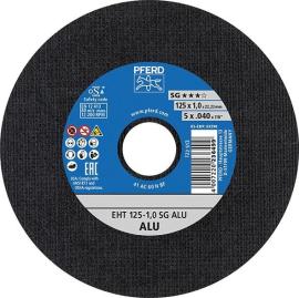 PFERD TOOLS Trennscheibe EHT 125x1,0x22,23 mm gerade Leistungslinie SG ALU für Alu Produktbild