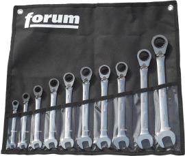 FORUM Ringratschenmaulschlüsse-lsatz umschaltbar 8-24mm 10-teilig Produktbild