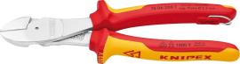 Kraft-Seitenschneider VDETT mit Mehrkomponenten-Griffen 200mm KNIPEX Produktbild