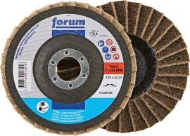 FORUM Vliesfächerschleifscheibe, gewölbt Produktbild