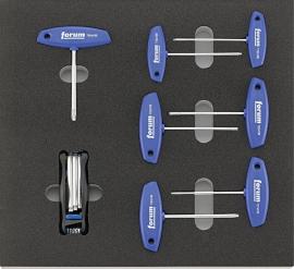 FORUM Werkzeugmodul 2/3 376x395x30mm T-Griff TX Produktbild