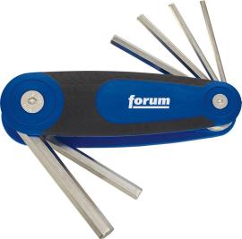 FORUM Handklapphalter 6-kant 2,5-8mm 6-teilig Produktbild