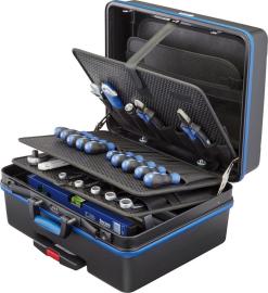 Werkzeugtrolley 485x350x195mm ABS Tafel mit Taschen FORUM Produktbild