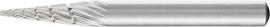 PFERD TOOLS HSS-Frässtift G, Spitzkegelform, Zahnung 3 Produktbild