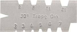 FORUM Trapezgewinde-Stahllehre DIN103 stg.2-12mm Produktbild