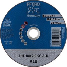 PFERD TOOLS Trennscheibe EHT 180x2,9x22,23 mm gerade Leistungslinie SG ALU für Alu Produktbild