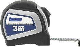 FORUM Taschenbandmaß Autolock 3mx16mm weiß Produktbild