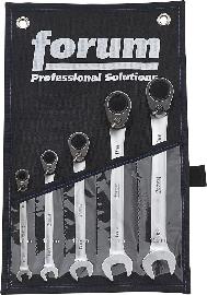 Maulschlüssel-Satz mit Ringratsche Produktbild