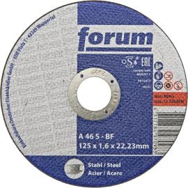 Trennscheibe Stahl 125 x 1,6 mm, T41 gerade FORUM Produktbild