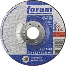 Trennscheibe für die Stahlbearbeitung, universell einsetzbar, gekröpft, FORUM Produktbild