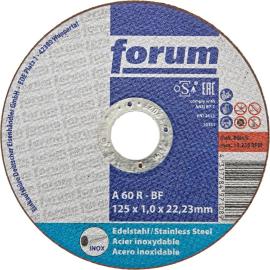 Trennscheibe INOX 125 x 1,0 mm, T41 gerade FORUM Produktbild