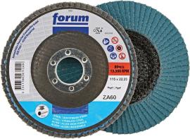 FORUM Fächerschleifscheibe 115mm, gewölbt, ZK 60 Produktbild