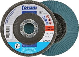FORUM Fächerschleifscheibe 115mm, gewölbt, ZK 120 Produktbild