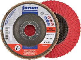 FORUM Fächerschleifscheibe 115mm, gewölbt, CA 80 Produktbild