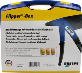 Blindnietzangenbox Flipper Gesipa PolyGrip Produktbild