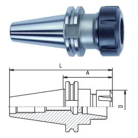 Spannzangenfutter ER SK40 G31040 25x100 Produktbild