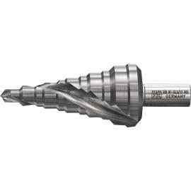 PFERD TOOLS Stufenbohrer HSS 11 Bohrstufen Ø 7-32,5 mm 3-Flächenschaft-Ø 12 mm, abgestimmt auf die gängigen Durchmesser von Kabelrohrverschraubungen Produktbild