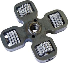 Drehkreuz kompl. Frässter spitz Eibenstock Produktbild