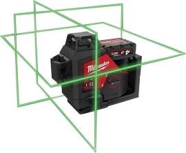 Milwaukee Kreuzlinienlaser M123PL-401C 1x12,0 V 4,0 Ah Ladegerät M12-18FC Koffer Produktbild