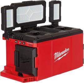 Milwaukee Akku-Lampe mit Ladefunkt M18 POALC-0 ohne Akku ohne Ladegerät PACKOUTBox Produktbild