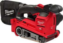 Milwaukee Akku-Bandschleifer solo M18 FBTS75-0 ohne Akku ohne Ladegerät Karton Produktbild