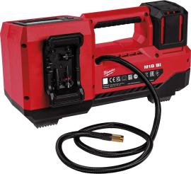 Akku-Kompressor solo M18 BI-0 Milwaukee ohne Akku ohne Ladegerät Karton Produktbild