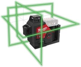 Milwaukee Kreuzlinienlaser solo M12 3PL-0C ohne Akku ohne Ladegerät Koffer Produktbild