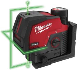 Milwaukee Kreuzlinienlaser M12CLLP-301C 1x12,0 V 3,0 Ah Ladegerät M12-18FC Koffer Produktbild