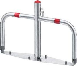 Absperrbügel verzinkt verschieden schließend Produktbild