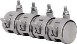 Rollensatz für Stellwand (4 Stück) Produktbild