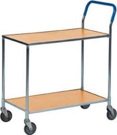 Tischwagen m. 2 Ladefl. Dekor Buche Produktbild