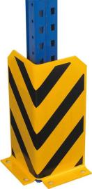 Rammschutz L-Form Höhe 400 mm schwarz/gelb SCHULTE Lagertechnik Produktbild