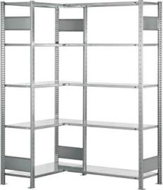 Fachboden B1000xT500 mm mit Längenriegel RAL 7035 Fachlast 150kg Produktbild