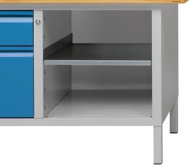 Fachboden für Kastenwerkbank Format verzinkt Produktbild