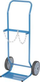 FETRA Stahlflaschenkarre 51005 Tragkraft 50kg für 2 Flaschen ø 140mm 10l Produktbild