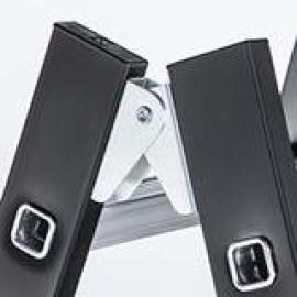 Stehleiter Megastep B, beidseitig begehbar Produktbild